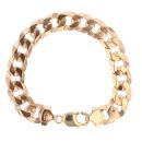 9ct Yellow Gold Curb Bracelet 8.5"