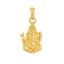 22ct Yellow Gold Seated Ganesha Pendant