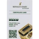 14ct Yellow Gold Monaco Black Cubic Zirconia Signet Ring