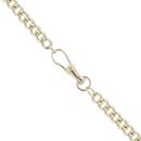 9ct Yellow Gold Curb T-Bar Chain 18"