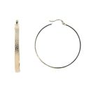 14ct Yellow Gold Greek Key Hoop Earrings