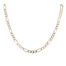9ct Yellow Gold Figaro Chain 22"