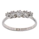 18ct White Gold 0.30ct Diamond Five Stone Ring