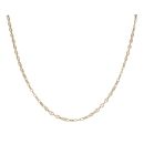 9ct Yellow Gold Button Chain 20"