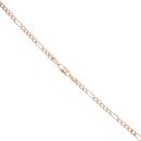 9ct Yellow Gold Figaro Chain 22"