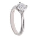 Platinum 1.00ct Brilliant Cut Diamond Solitaire Ring