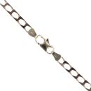 9ct Yellow Gold Square Curb Chain 18"