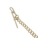 9ct Yellow Gold Albert T-Bar Bracelet 8.5"
