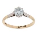 18ct Yellow Gold 0.75ct Brilliant Cut Diamond Solitaire Ring
