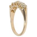 18ct Yellow Gold 1.50ct Old Cut Diamond Five Stone Ring