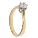18ct Yellow Gold 0.50ct Brilliant Cut Diamond Solitaire Ring