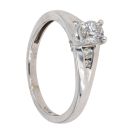 9ct White Gold 0.40ct Diamond Solitaire Ring