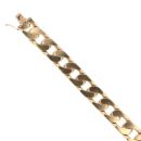 9ct Yellow Gold Curb Bracelet 9"