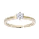 9ct Yellow Gold 0.25ct Diamond Solitaire Ring