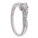 Platinum 0.33ct Brilliant Cut Diamond Solitaire Ring