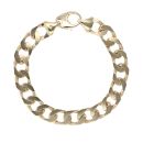 9ct Yellow Gold Curb Bracelet 8"