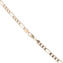 9ct Yellow Gold Figaro Chain 18"