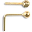 9ct Yellow Gold Nose Stud