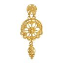 22ct Yellow Gold Earrings in Filligree Design