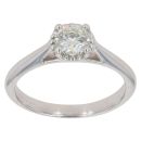 18ct White Gold 0.50ct Diamond Solitaire Ring