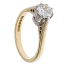 18ct Yellow Gold 0.65ct Brilliant Cut Diamond Solitaire Ring