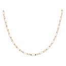9ct Yellow Gold Figaro 18" Chain