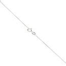 Silver Heart Locket And Chain 18"