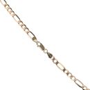 9ct Yellow Gold Figaro Chain 18"
