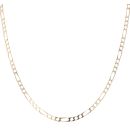 9ct Yellow Gold Figaro Chain 20"