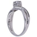 18ct White Gold 0.40ct Diamond Solitaire Ring