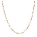 9ct Yellow Gold Figaro Chain 18"