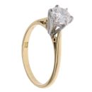 18ct Yellow Gold 0.75ct Brilliant Cut Diamond Solitaire Ring