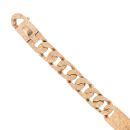 9ct Yellow Gold ID Curb Bracelet 8"