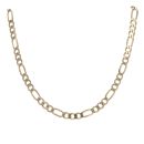 9ct Yellow Gold Figaro Chain 20"