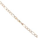 9ct Yellow Gold Figaro Chain 18"