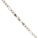 9ct Yellow Gold Figaro Chain 22"