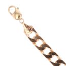 9ct Yellow Gold Curb Bracelet 8.5"
