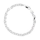 Silver Curb 8" Bracelet by Icesia