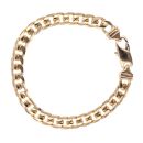 9ct Yellow Gold Curb Bracelet 8.5"