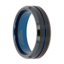 Unique & Co Tungsten and Black/Blue IP Plating