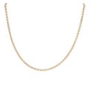 9ct Yellow Gold Foxtail Chain 18"