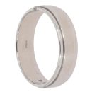 14ct White Gold Cubic Zirconia Wedding Ring 5.5mm