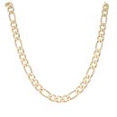 9ct Yellow Gold Figaro Chain 20"