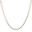 9ct Yellow Gold Curb Chain 18"