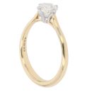 18ct Yellow Gold 1.00ct Diamond Solitaire Ring