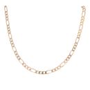 9ct Yellow Gold Figaro Chain 24"