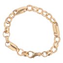 9ct Yellow Gold Fancy Belcher Bracelet 9"