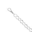 Silver Belcher Bracelet 8.5"