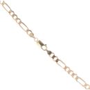 9ct Yellow Gold Figaro Chain 18"