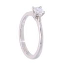 Platinum 0.35ct Diamond Solitaire Ring
